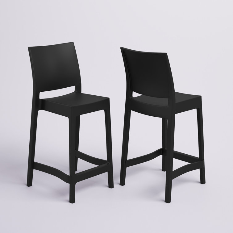 Hashtag Home Adrienne Patio Bar Stool & Reviews Wayfair